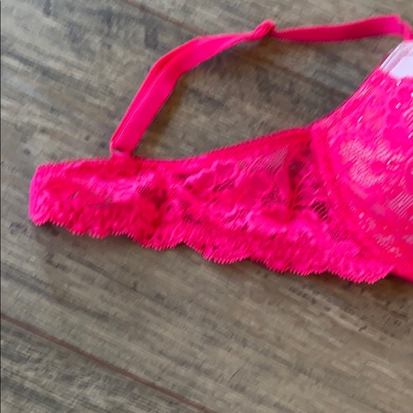 Dream Angels Demi Lined Pink Bra - Picture 3 of 5